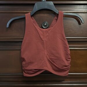 lululemon athletica Rust Crop Top